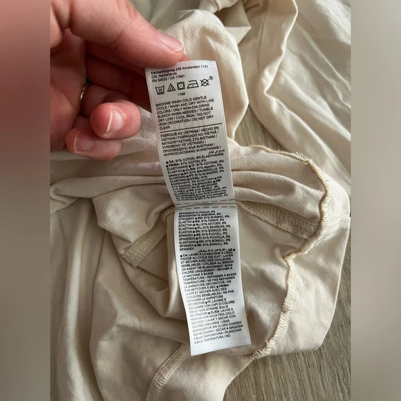 Athleta Girl Perfect Top Chantilly Cream - Size XL (14) - Picture 8 of 9